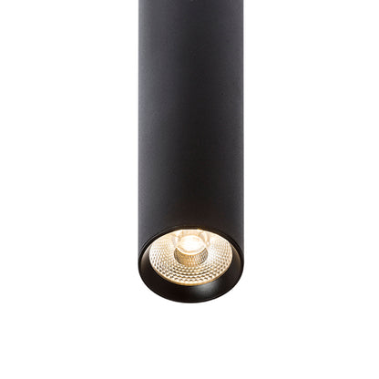 RENDL pendant lamp RIGA 28 pendant black  230V LED 6W 38°  3000K R12459 6