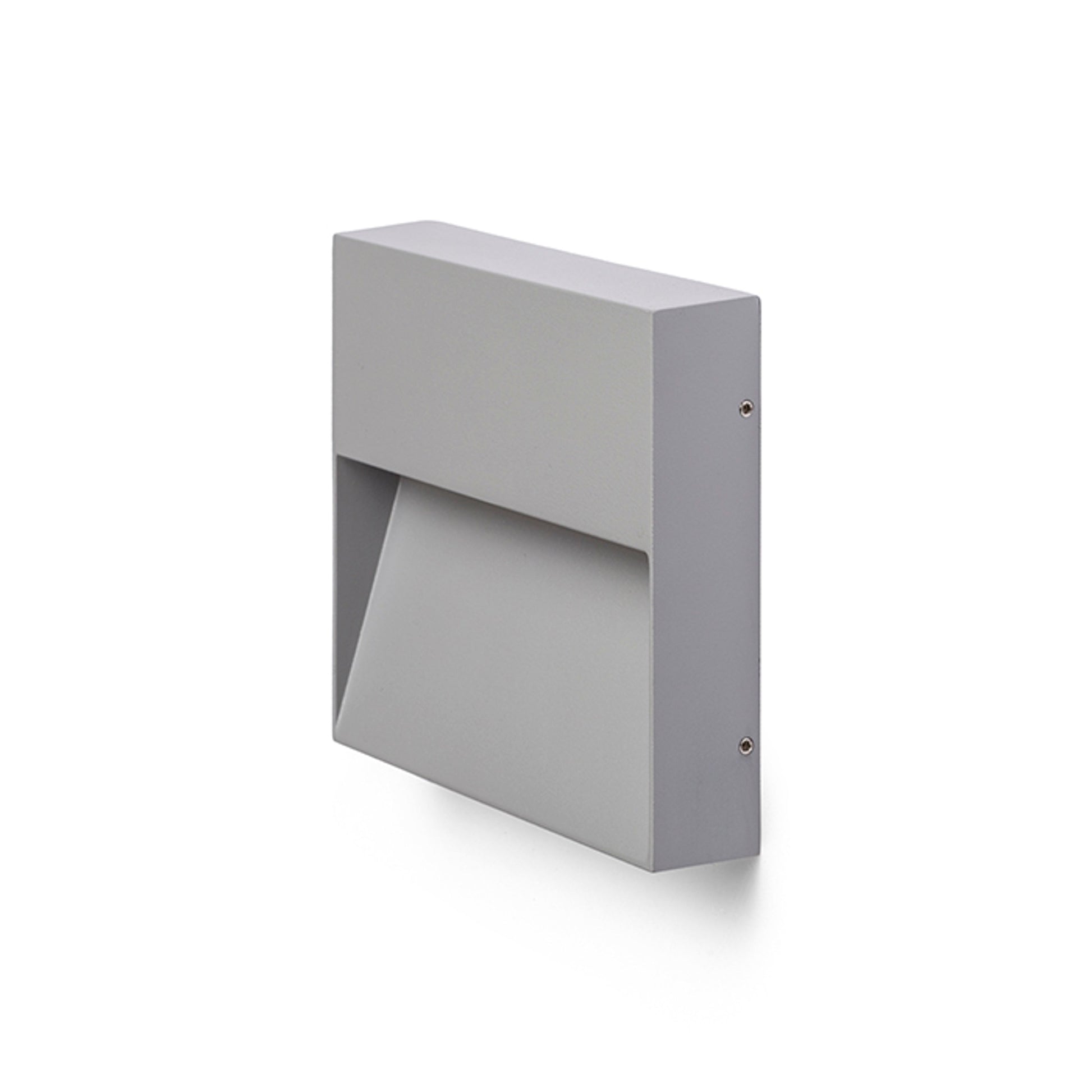 RENDL  AQILA SQ wall grey  230V LED 6W IP54  3000K R12543 2