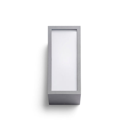 RENDL  DURANT wall silver grey  230V LED E27 15W IP54 R12568 3