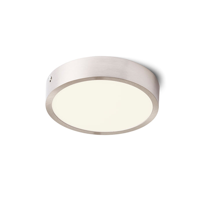 RENDL surface mounted lamp HUE R 17 ceiling  matt nickel 230V LED 18W  3000K R12798 1