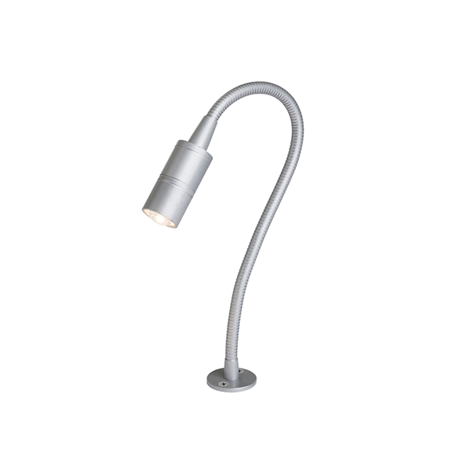 RENDL Outlet ESA for desks silver grey  230V LED 3W 60°  3000K R12979 1