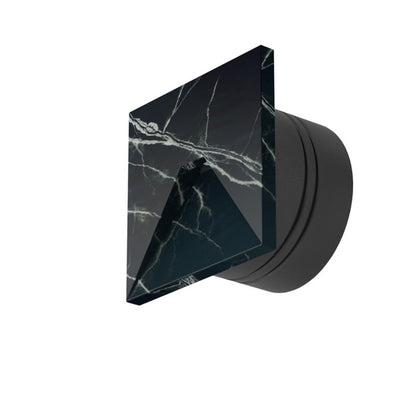 RENDL Outlet CRISPI recessed black marble decor 230V LED 3W 3000K R13095 3