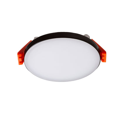RENDL recessed light BJORK R 9 recessed black  230V LED 6W  3000K R13583 3