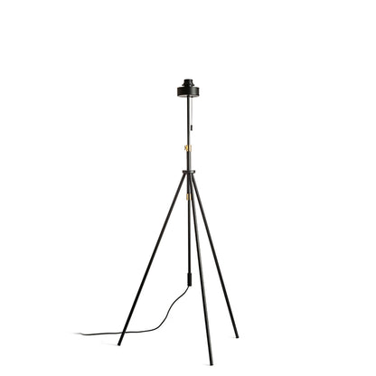 RENDL shades, shade bases, pendent sets LUTON floor base  black/brass 230V LED E27 15W R13640 2