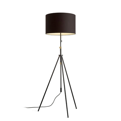 RENDL shades, shade bases, pendent sets LUTON floor base  black/brass 230V LED E27 15W R13640 5