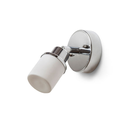 RENDL spotlight LINN I wall  opal-colored glass/chrome 230V LED G9 3W IP44 R13695 1