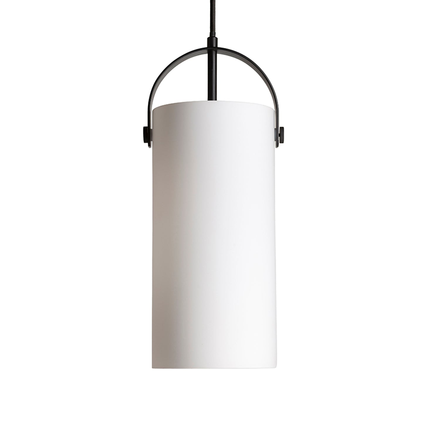 RENDL pendant lamp JULIETTA 31 pendant  opal-colored glass/black 230V LED E27 15W R13753 5