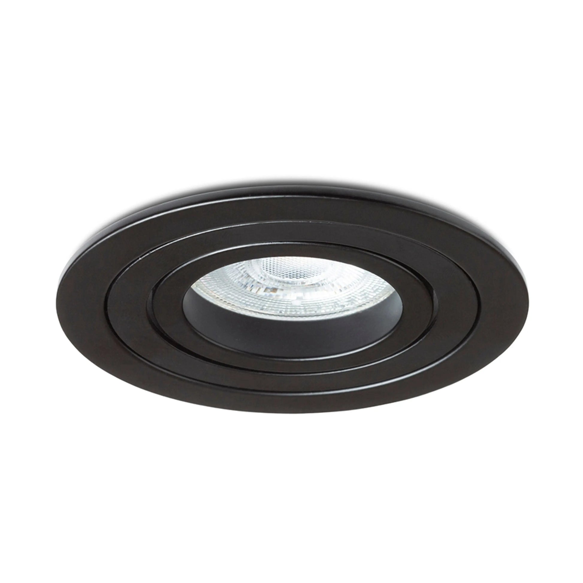 RENDL recessed light PASADENA GU10 R  recessed black  230V LED GU10 7W R14103 5