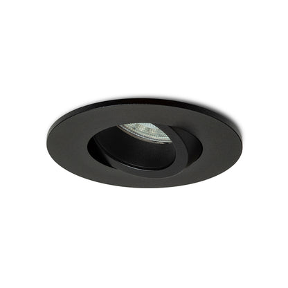 RENDL recessed light GALO R recessed black 230V LED GU10 9W IP65 R14224 3