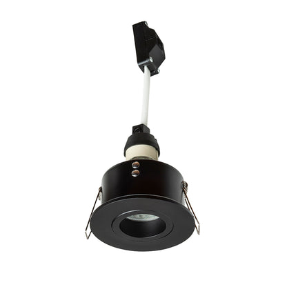RENDL recessed light GALO R recessed black 230V LED GU10 9W IP65 R14224 5