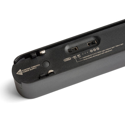 RENDL Ultra-thin track system LOKI 11 for the VEGA/WAVE system black  24= LED 12W 24°  3000K 4000K 6500K R14318 8