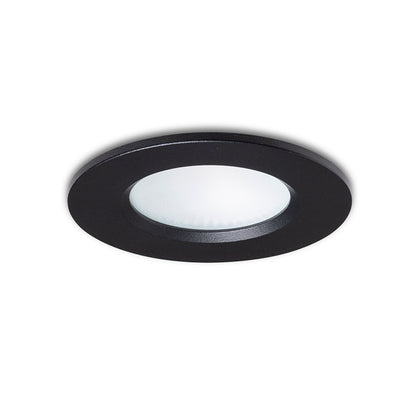 RENDL recessed light NONO DIMM recessed black 230V LED 7W IP65 3000K R14346 4
