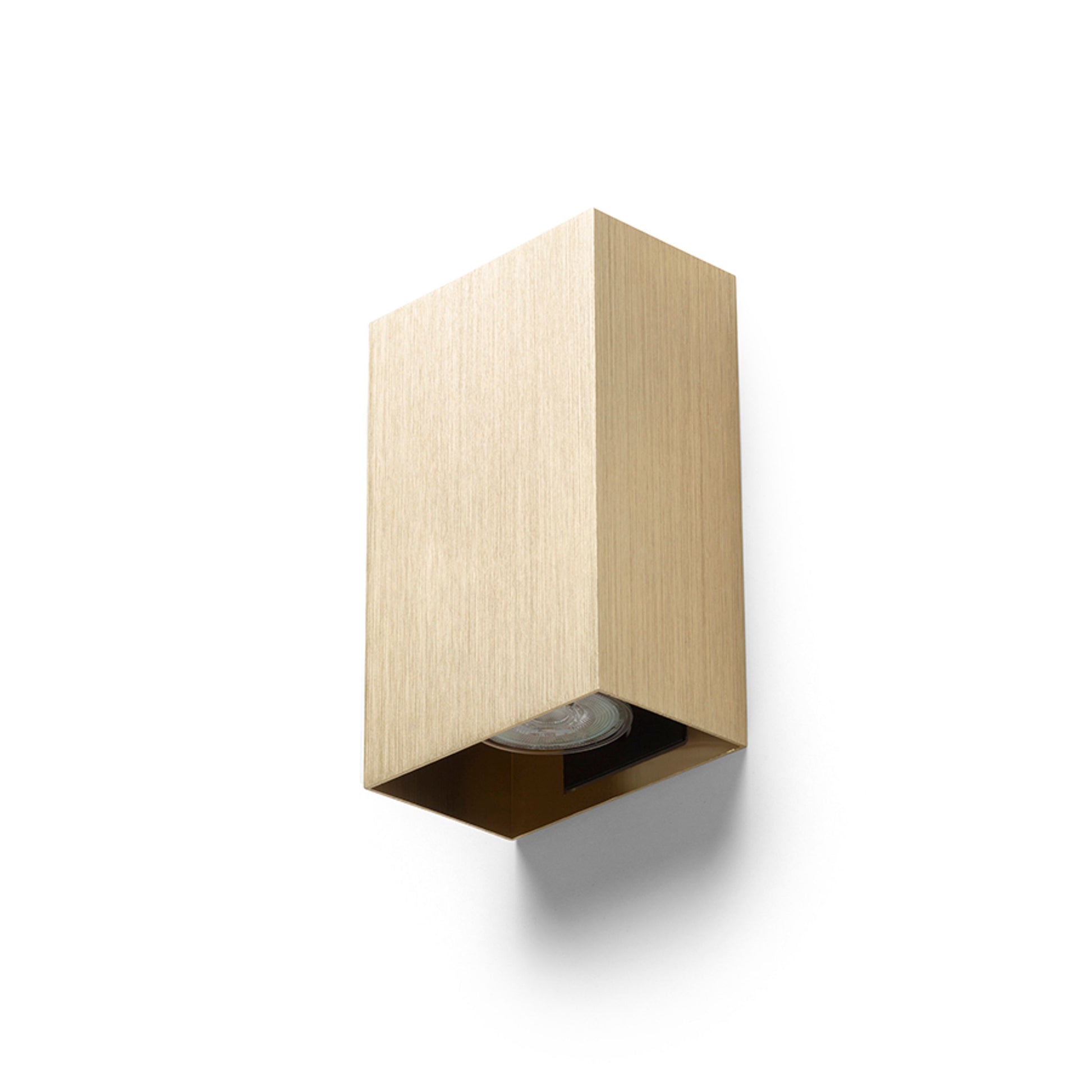 RENDL wall lamp CAPRI RC wall  brushed brass 230V LED GU10 2x9W R14417 1