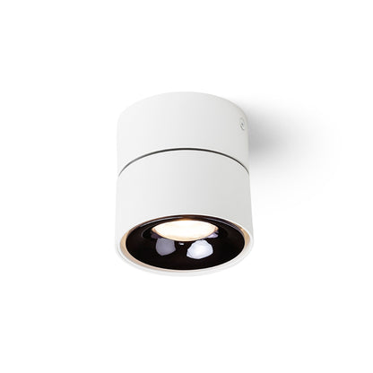 RENDL surface mounted lamp ALBANO surface mounted white black chrome 230V LED 5W  3000K R14425 2