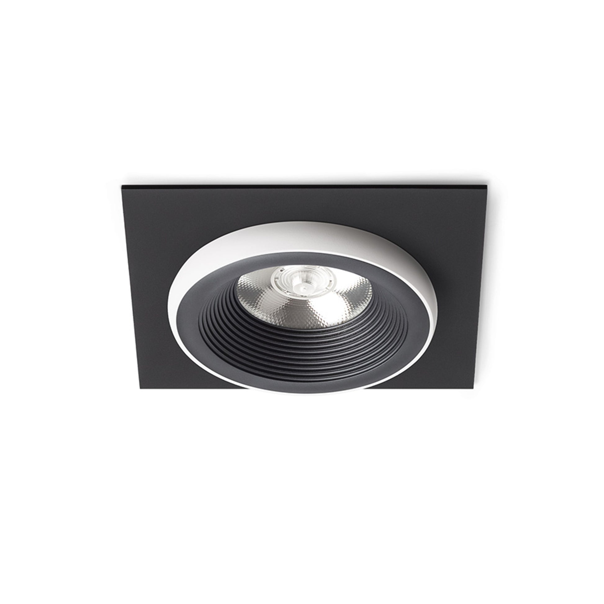 RENDL recessed light SHARM SQ I recessed black/white 230V LED 10W 24° 3000K R14581 1